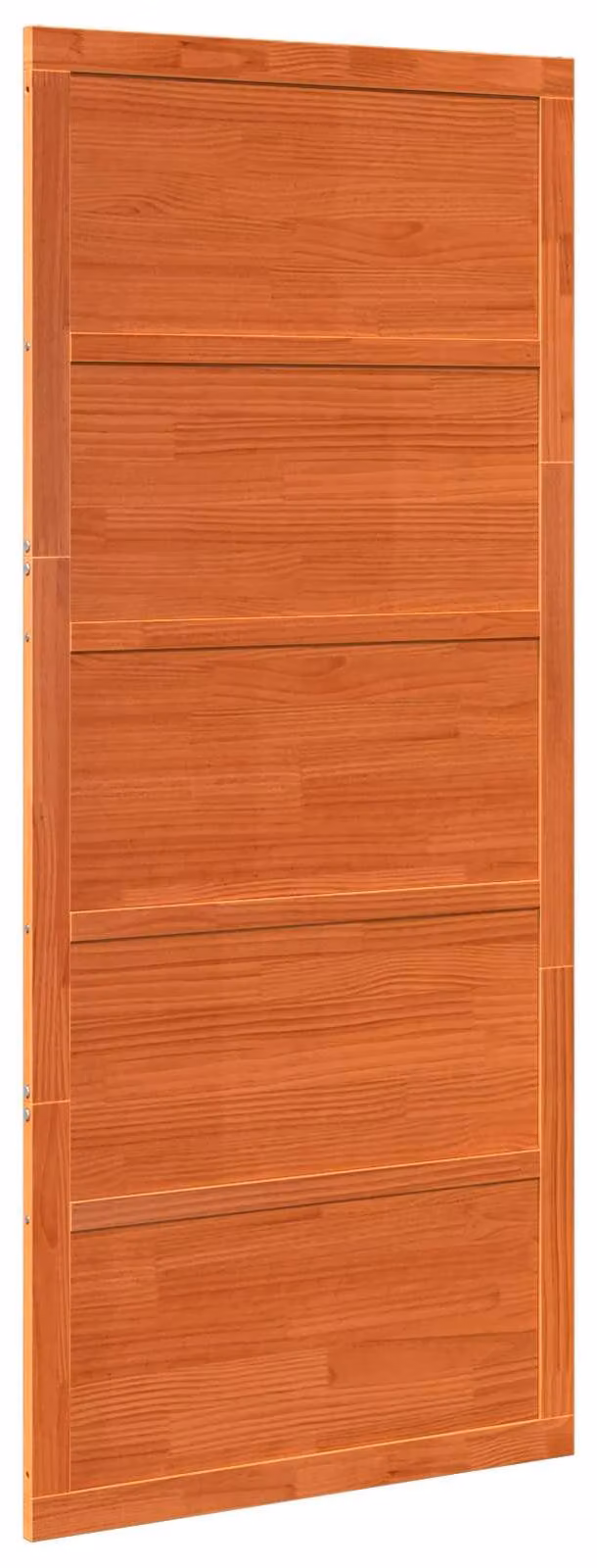 Porta del fienile Marrone Cerato 80 x 2,5 x 208 cm