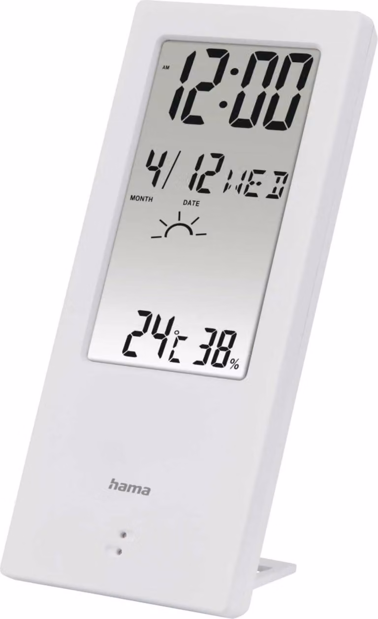 Hama Thermometer/hygrometer TH-140 With Weather Indication White