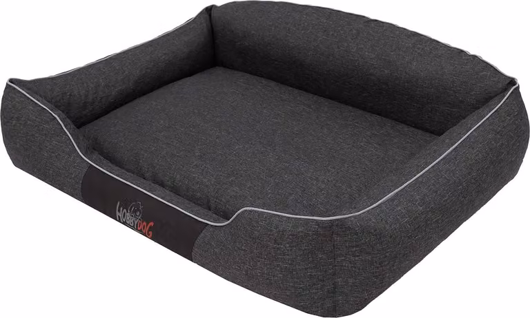 Lettino per cani "Royal" XL 84×65 cm - divano per cani con schienale alto, sfoderabile | cuccia per cani cuscino per cani posto di riposo materasso per cani | Doggy