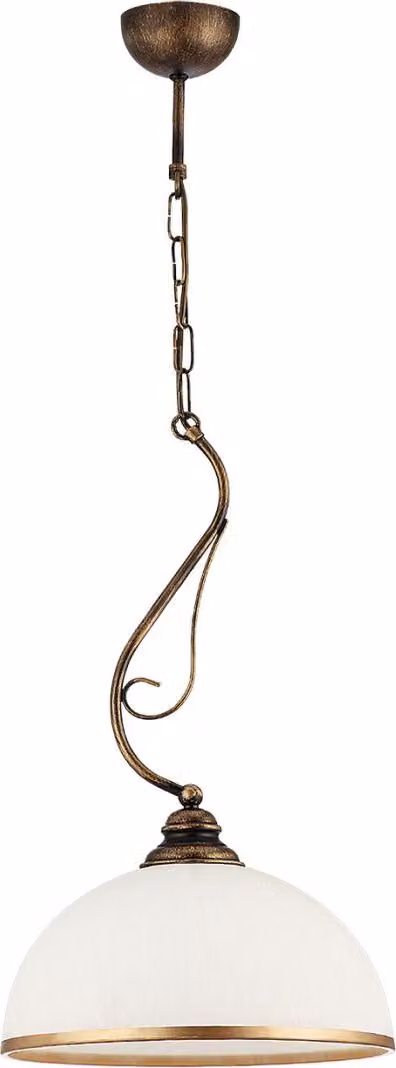 Elegante lampada a sospensione in vetro Ø30cm Art Nouveau versatile E27 lampada a sospensione tavolo da pranzo soggiorno