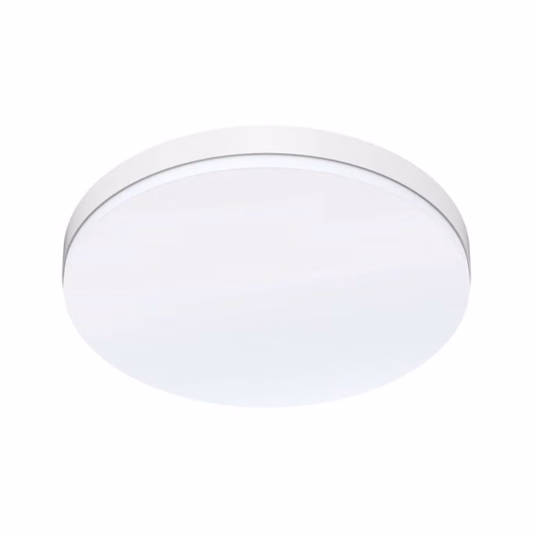 EVN Decko LED CCT 15/18/25/30 W Ø 35 cm bianco, Bianco / Opale, Soggiorno / Sala da pranzo, Plastica, Moderno, Plafoniere LED