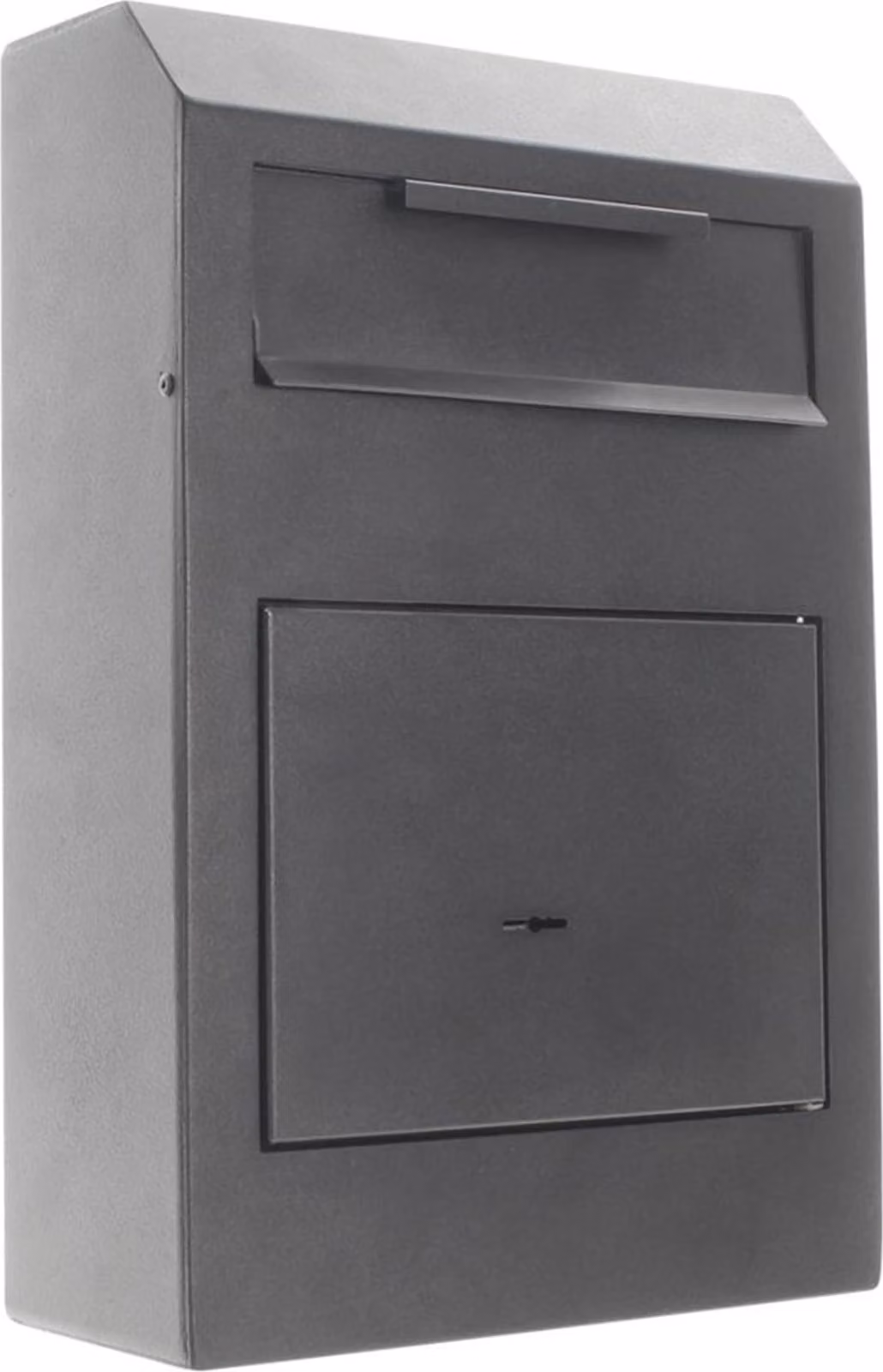 Cassaforte H380xL250xP115mm 5l 1 porta, 1 sportello nero ROTTNER