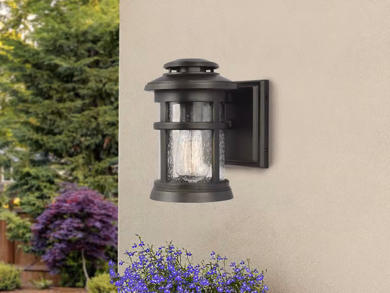 Applique da esterno nera E27 60W Newport Feiss