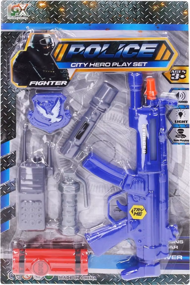 Set polizia 30 cm