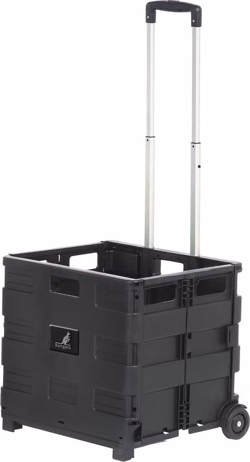 kangaro K-672001 kangaro Carrello pieghevole con contenitore, portata: 35 kg