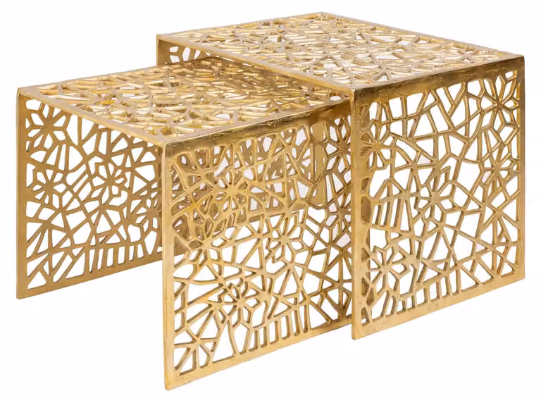 Tavolino da salotto dorato di design, moderno, per il soggiorno. ACQUISTA ORA