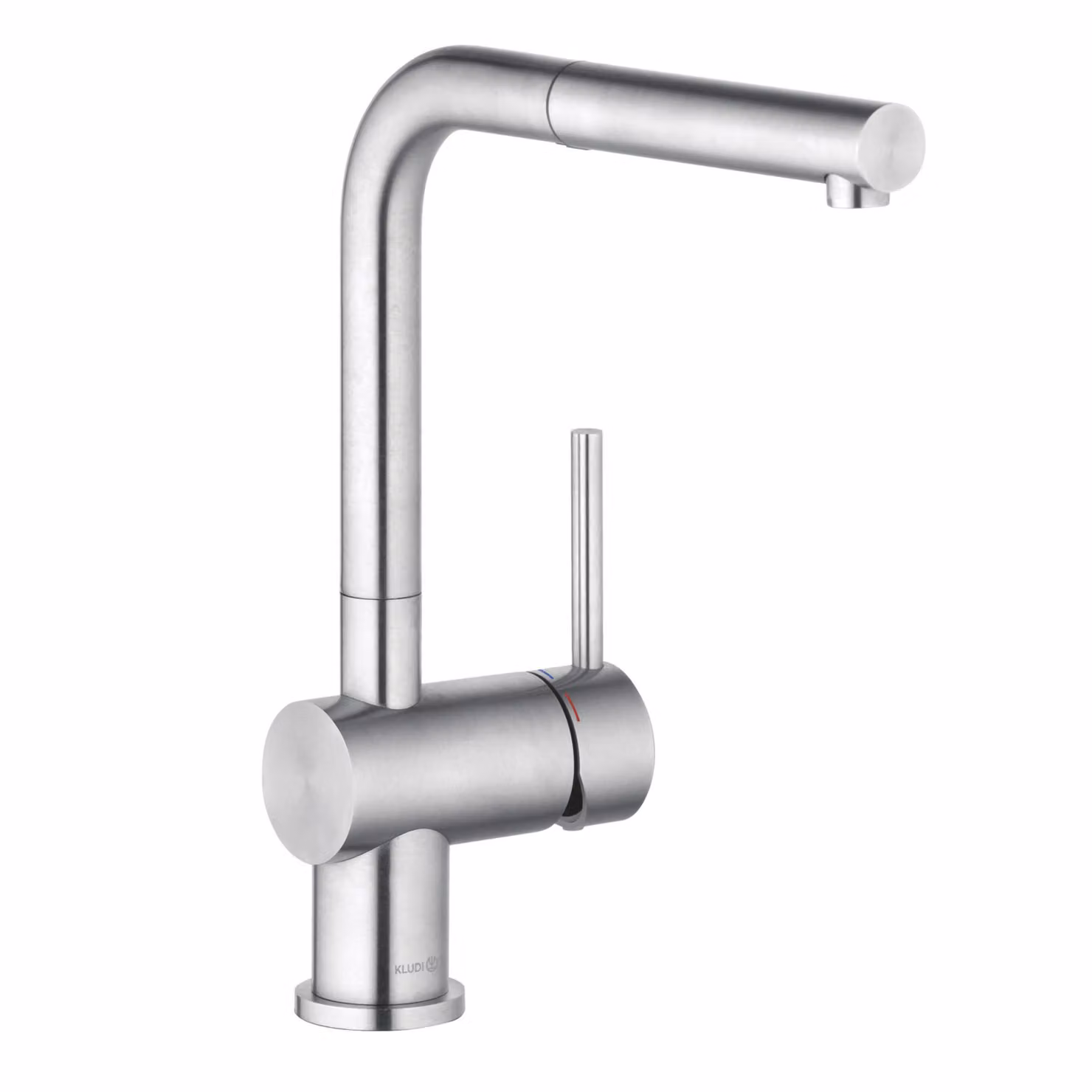 Miscelatore Kludi L STEEL SP-EH con bocca estraibile, 1 pz.