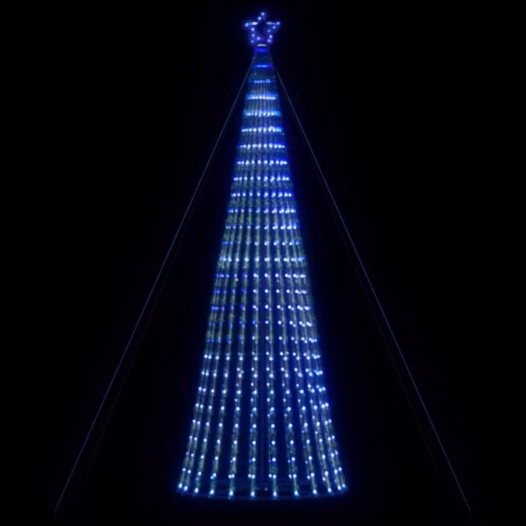 Albero di Natale con 1028 LED blu vidaXL, Altezza: 403 cm