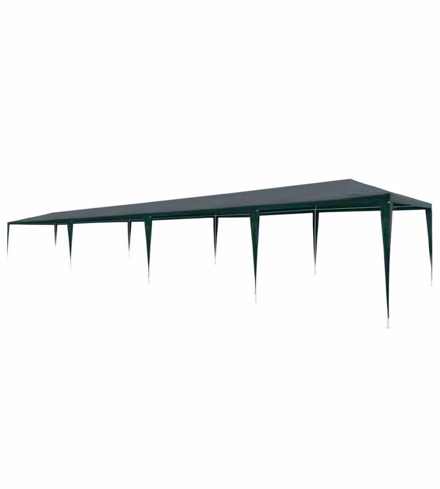 Tendone per Feste 3x12 m in PE Verde