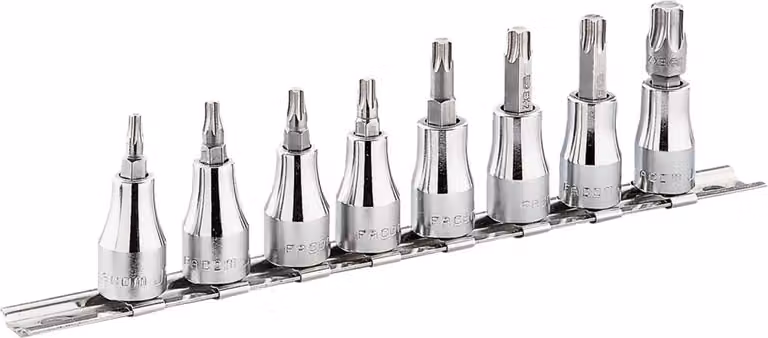 Facom Schraubendreheinsaetze 1/2Z Torx, 8-tl