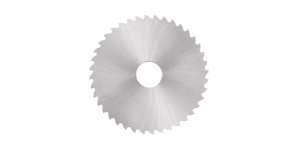 Foglia circolare in metallo DIN 1838 D50xB1,2 mm HSS, numero di denti 40