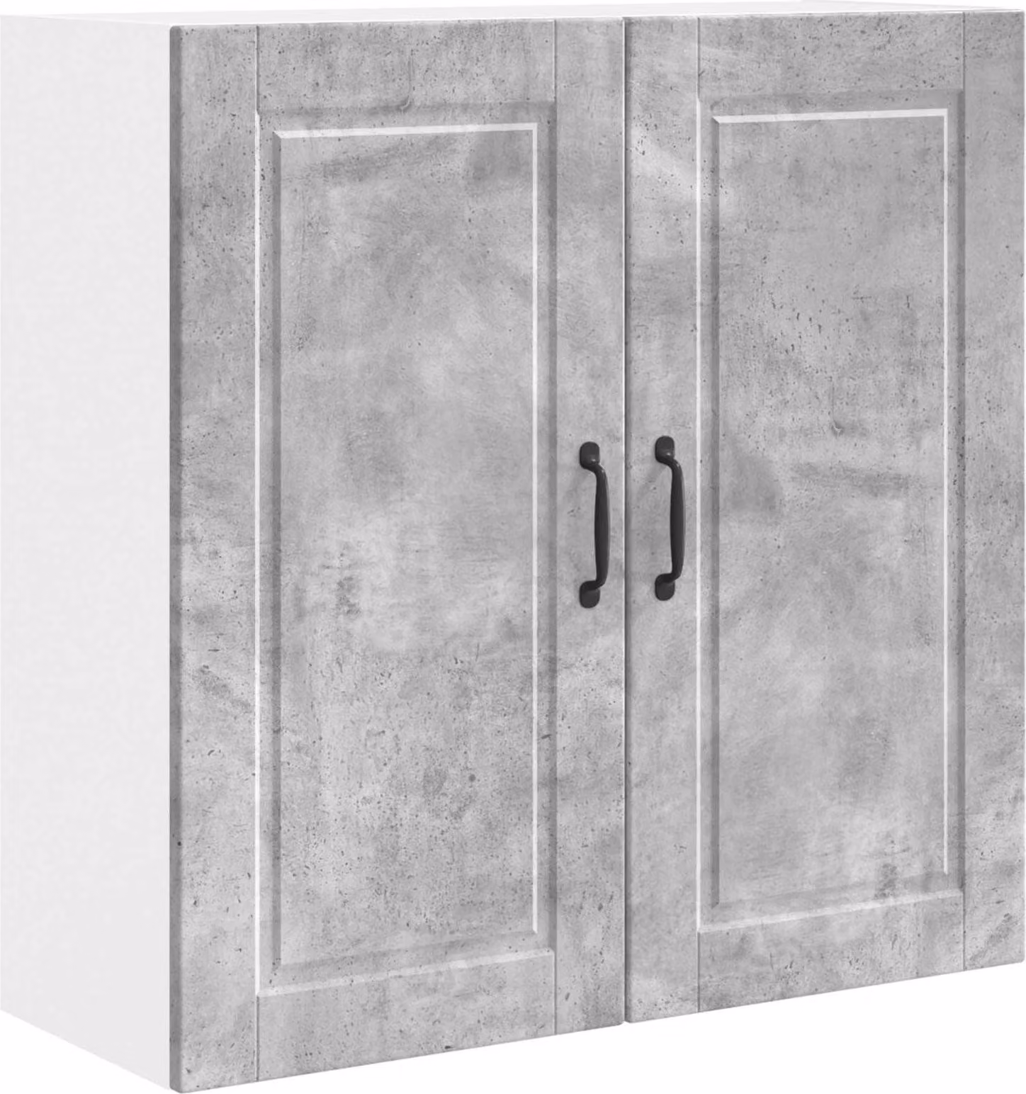 Armadietto a muro PORTO Grigio cemento 80 x 31 x 80 cm