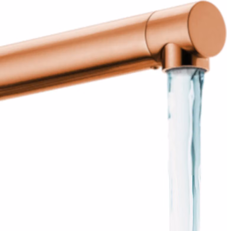 NABER 5010181, regolatore del flusso laminare in colore rame, per rubinetteria ARCO 1