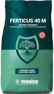 Concime Polvere Ferticus 40 M Manica 1 kg 20 Confezioni