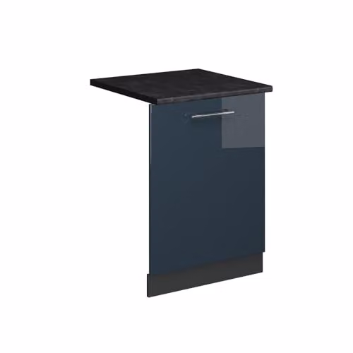 Vicco Frontale lavastoviglie Fame-Line Blu scuro lucido 60cm