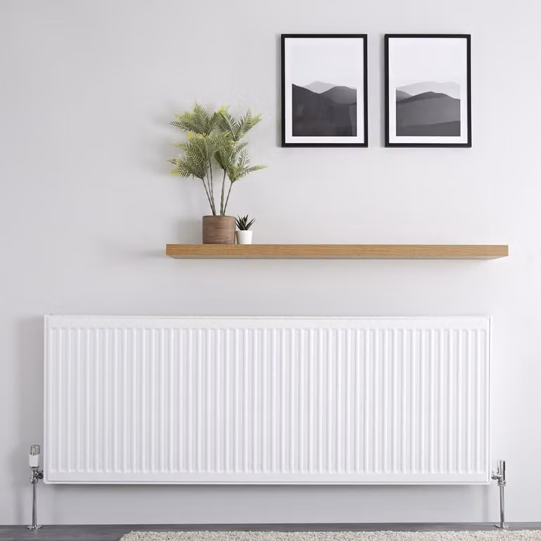 Radiatore Convettore Orizzontale Bianco Type 21 - 2140W - 600 x 1600mm - Eco