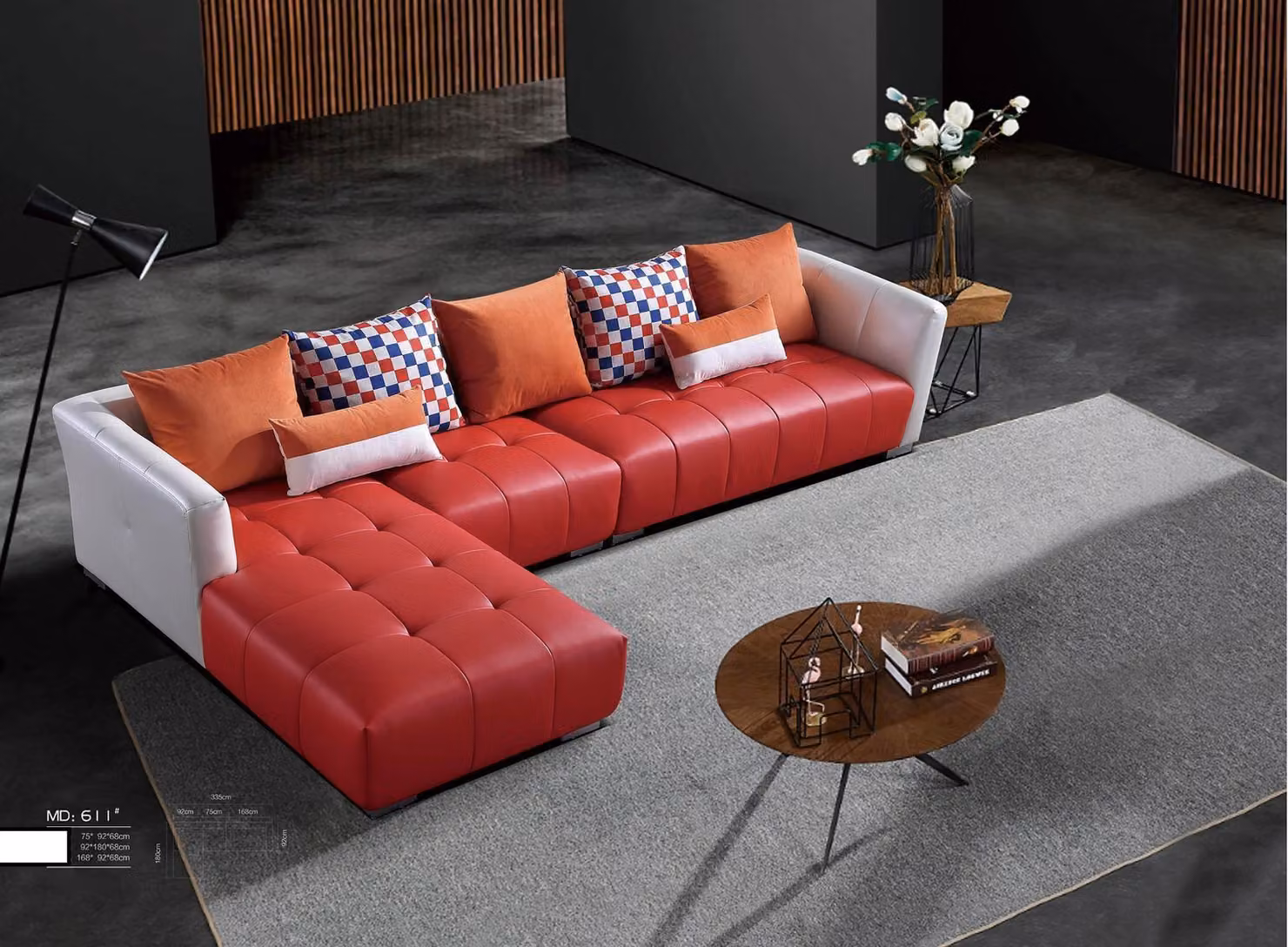 Designer Couch Sofa Eck Sitz Ecke Couchen Wohn Landschaft Garnitur Leder Polster