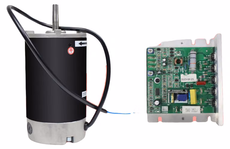 Motore a corrente continua, ad alte prestazioni, struttura robusta, 550 W con scheda elettronica, 220 V