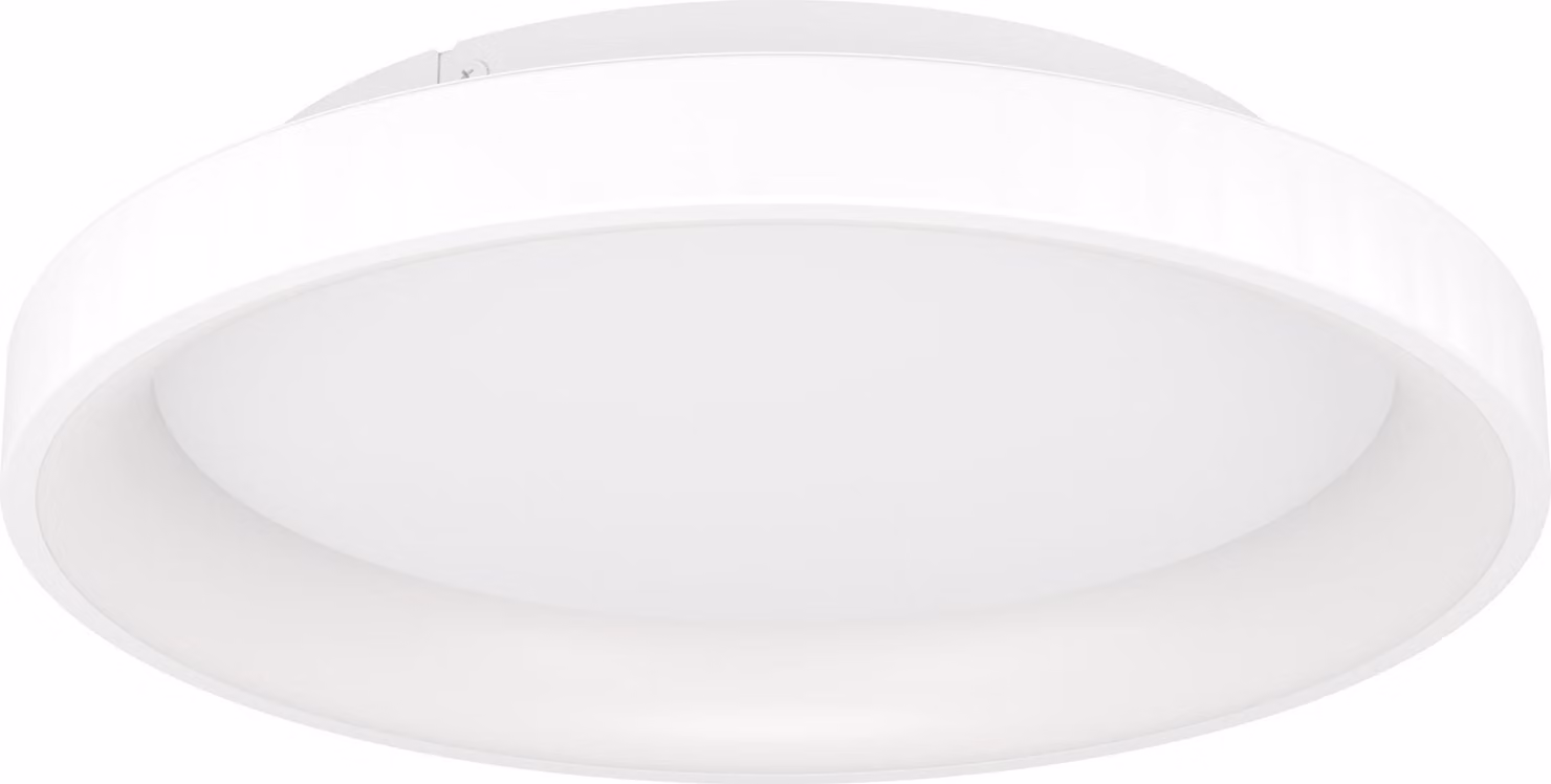 LORETELLO lampada da parete/soffitto Illuminazione - H7,5 x Ø35 cm - bianco - 12W incl. - IP20
