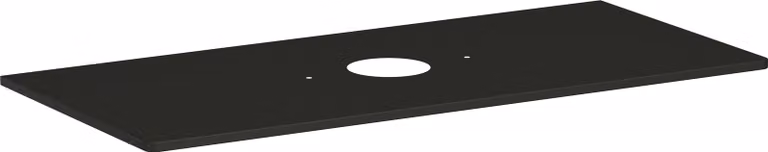 hansgrohe Xelu Q Console avec découpe au centre, 1180x550, pour vasque à poser, sans trou pour robinet, 54115910, 54115910