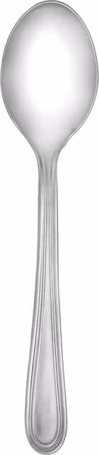 Set di 2 cucchiaini da tè City in acciaio inox color argento lucido