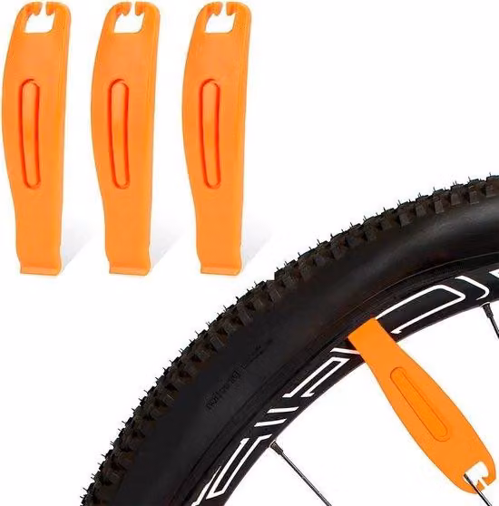 Impugnatura in gomma in 3 pezzi, robusta, per la riparazione delle biciclette