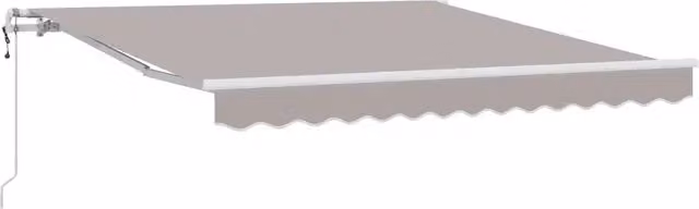 Tettuccio Elettrico Retrattile Grigio chiaro 300 x 250 cm CFW9572428