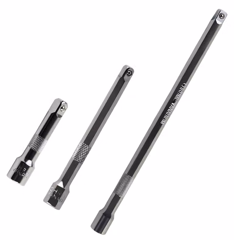 Set di prolunghe a 3 pezzi per chiavi a cricchetto da 3/8"