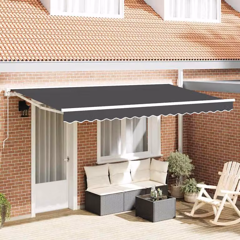 Maison Exclusive - Telaio per tenda da sole antracite 400 x 200 cm