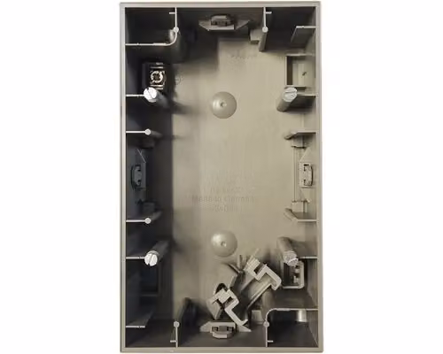 Berker 10427004 Scatola da incasso a 2 posti in acciaio inossidabile verniciato Berker K.5