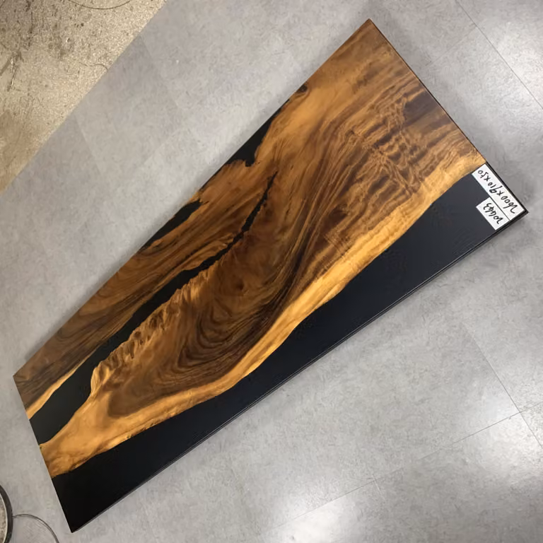 Epoxidharz Esstisch River Table 260x90 Echtes Holz Tische Massiv Flusstisch