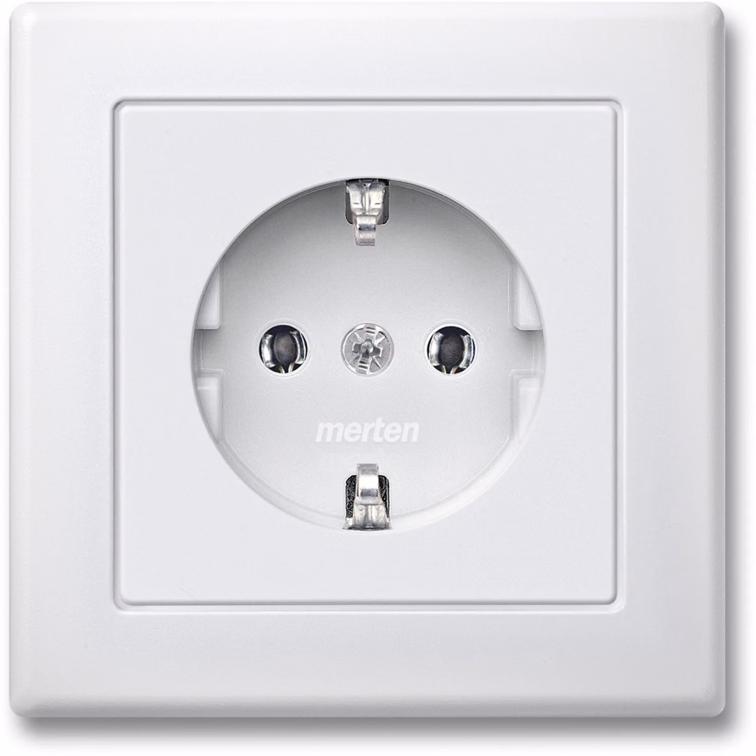 Merten SCHUKO presa di corrente pws piastra di copertura completa MEG2301-1619