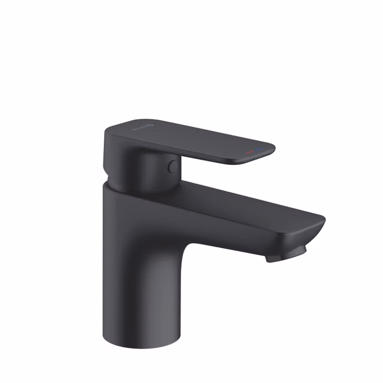 KLUDI PURE&STYLE Mitigeur monocommandé pour lavabo, hauteur de bec 75mm, sans garniture d'écoulement, 400283975, 400283975