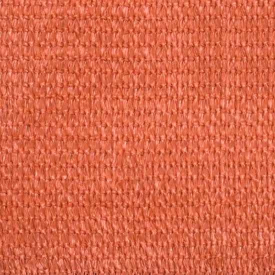 Telo ombreggiante in terracotta 4x4 m, HDPE 160 g/m², 90% di protezione dai raggi UV, resistente al vento e all'acqua, a sezione quadrata