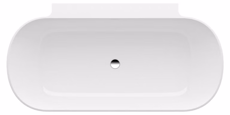 LAUFEN LUA Baignoire murale, 855x1700x400mm, en Marbond, H2200870000001, H2200870000001