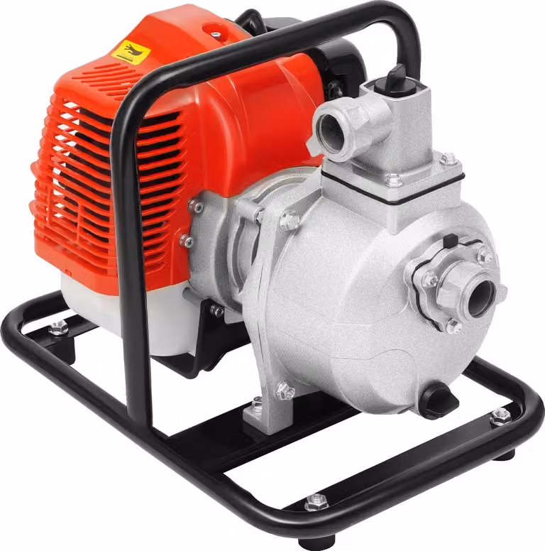 Pompa dell'acqua per motori a benzina, prestazioni efficienti, applicazione versatile, rosso