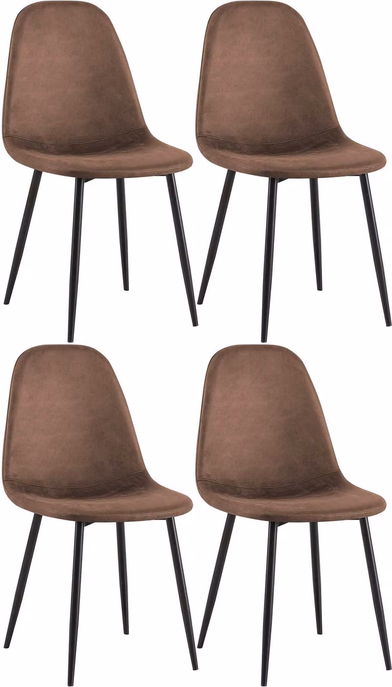 set di 4 sedie da pranzo Napier