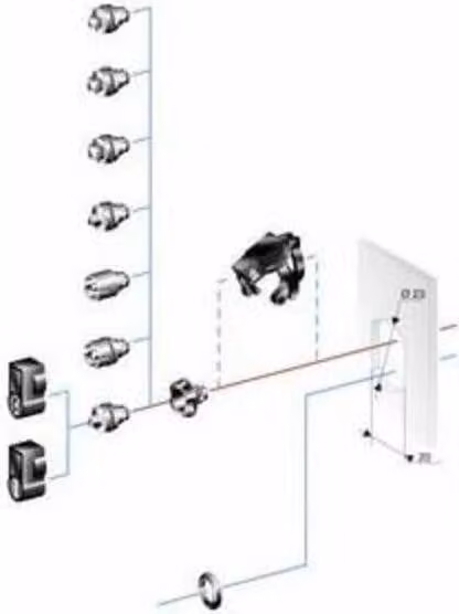 Schneider Electric Maniglia per porta senza serratura NSYTHPLM