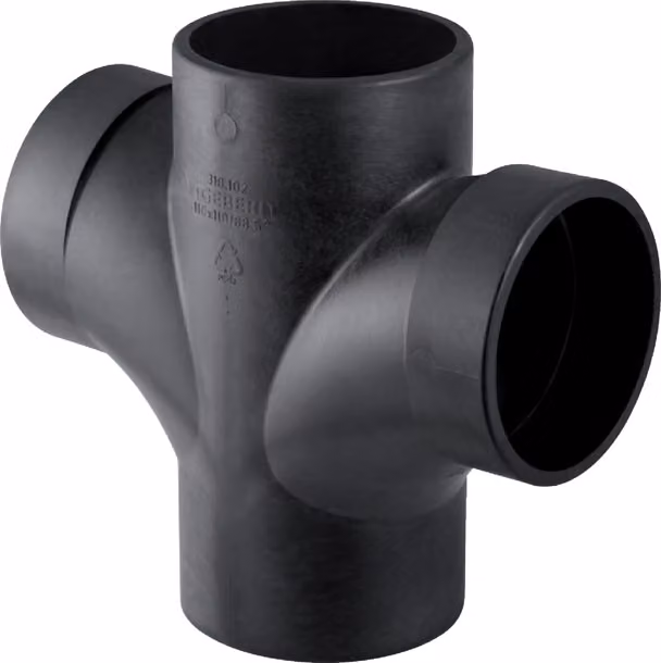 Geberit 308082141 Silent-db20 Raccordo a gomito 88,5Gr