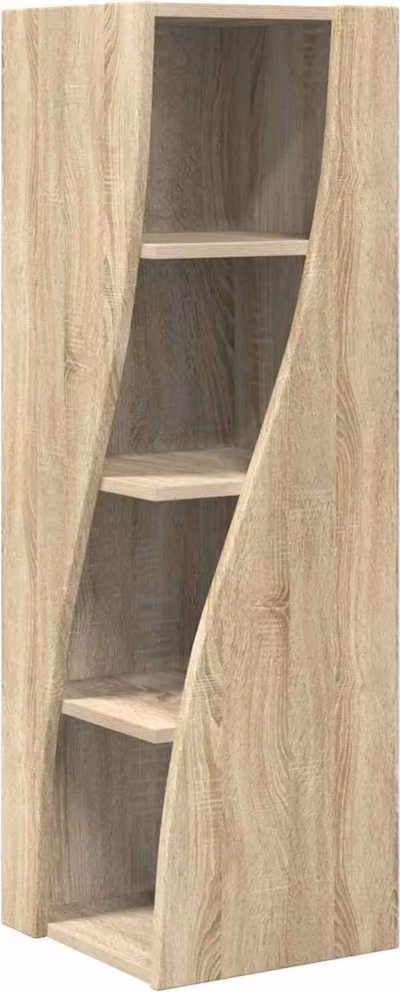 Mobile angolare Rovere Sonoma 32x32x102cm Legno multistrato