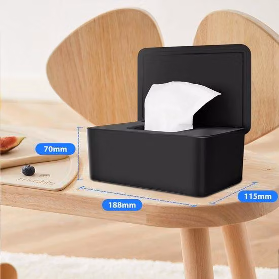 Azomor: dispenser impermeabile per salviettine umidificate con coperchio robusto e guarnizione in gomma