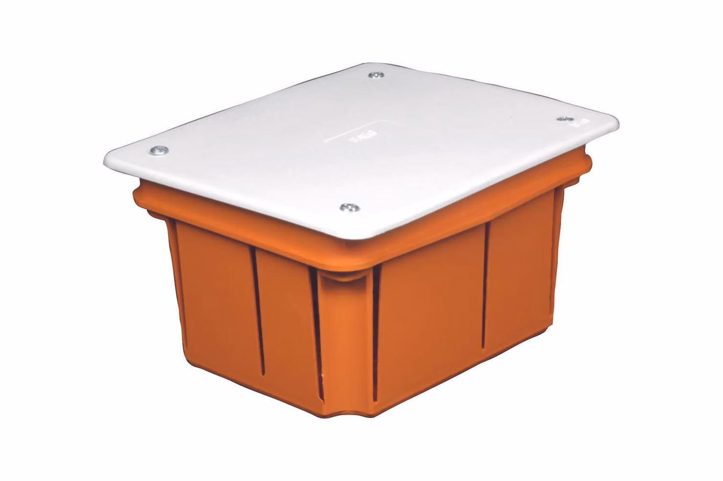 Cassetta di derivazione da incasso muro 119x96x70 con coperchio e viti IP40 FAEG FG10210