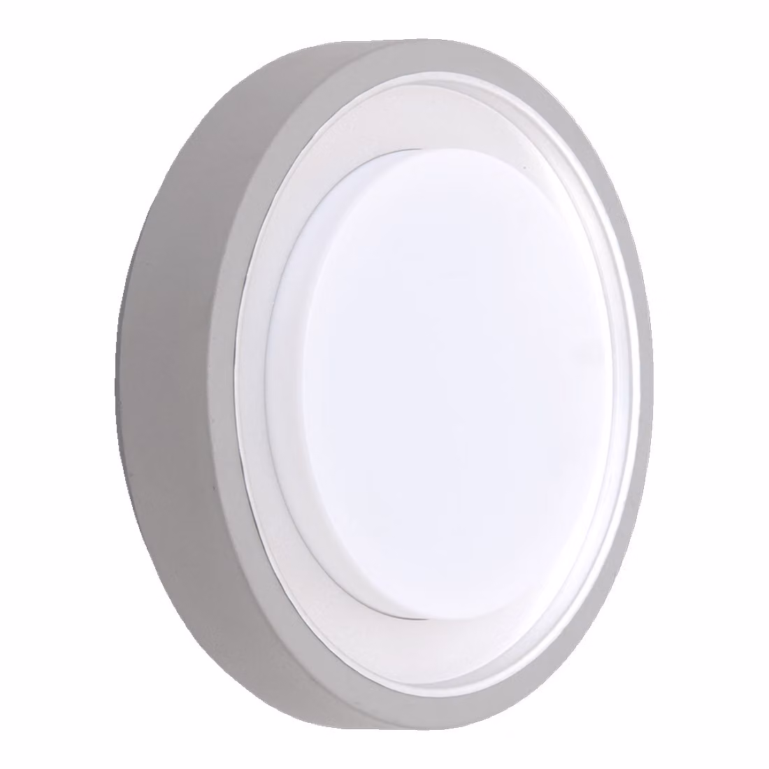 Lampada a parete ORIGO 1xE27/40W, IP54, argento/opal L: 306, H: 87, dimmerabile