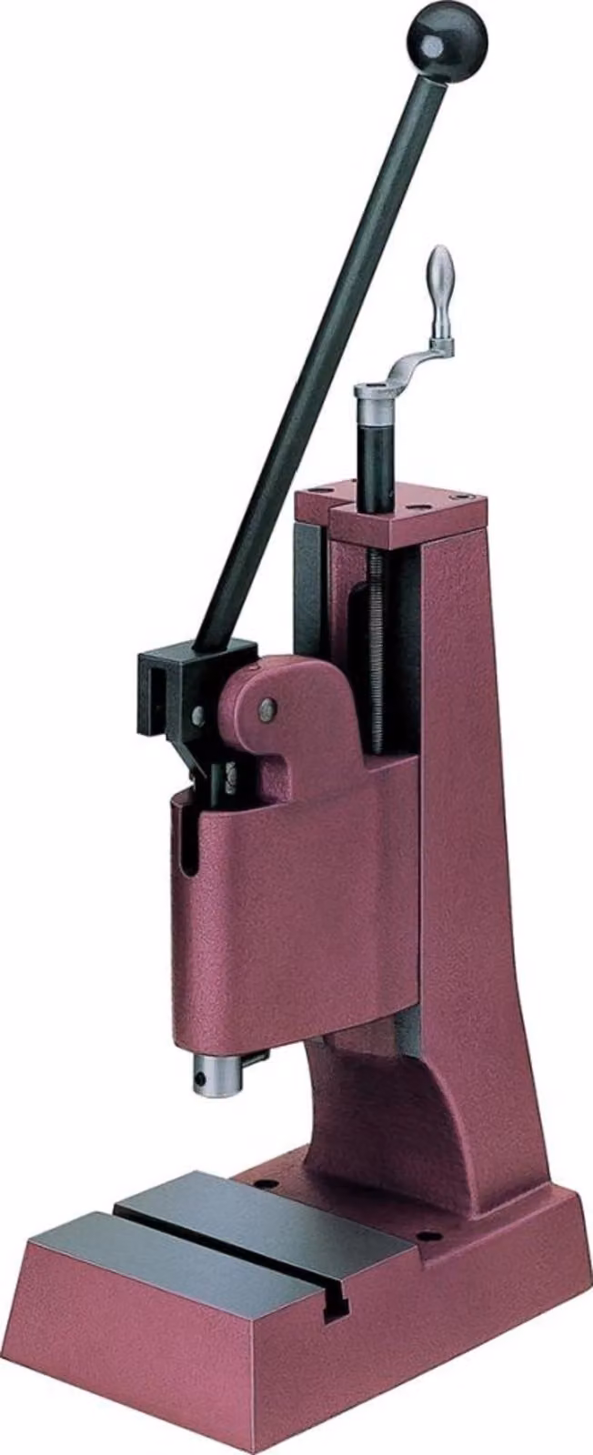 Pressa a leva manuale con leva a ginocchiera 1700 kp Corsa 60 mm Berg + Schmid Pressentechnik