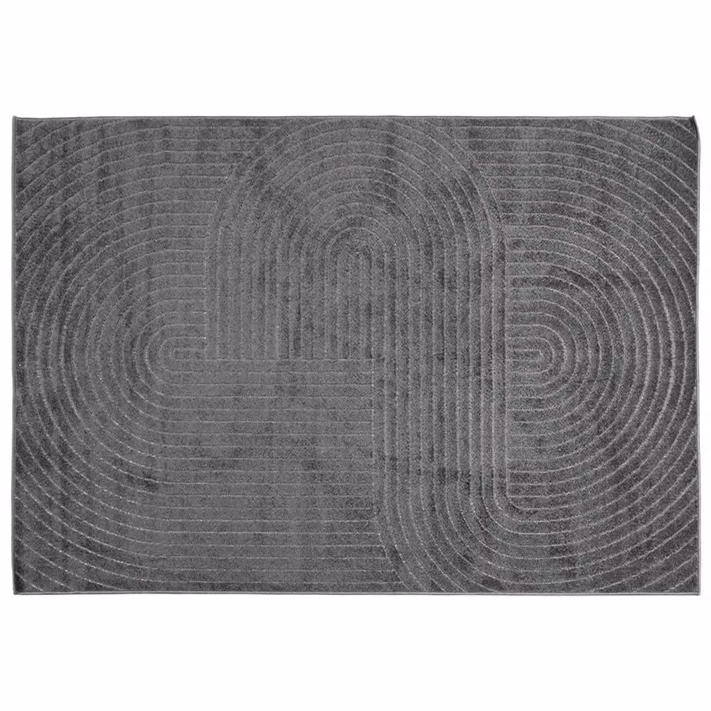 Tappeto vidaXL PALMERAS Antracite per interno ed esterno, Lavabile e Antiscivolo, L 280 x P 200 cm – 2