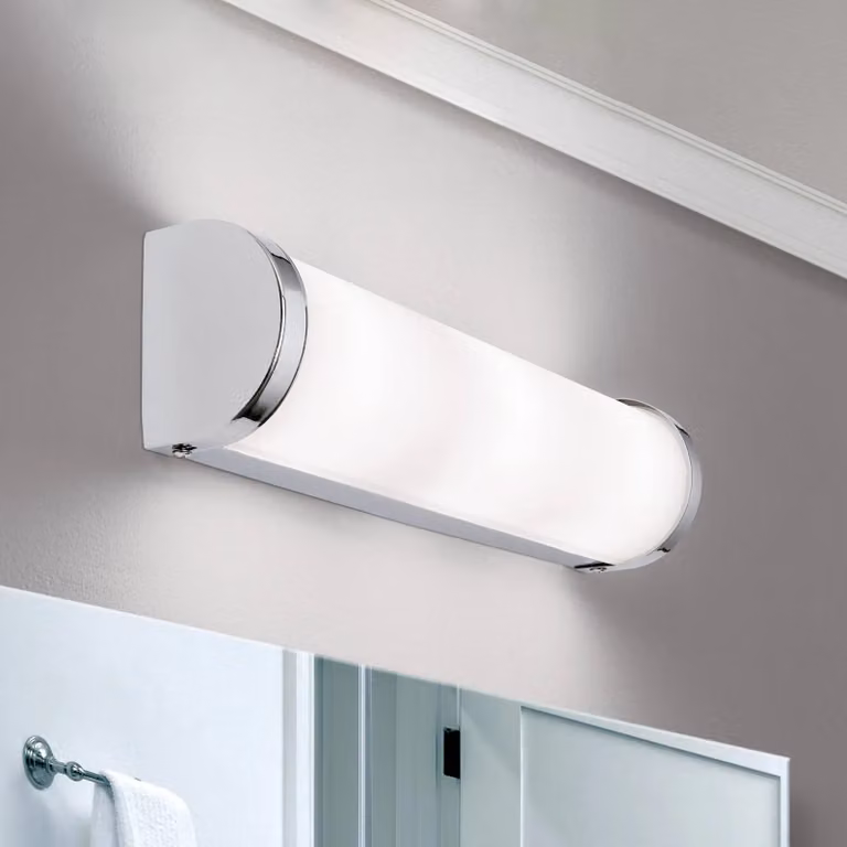 ORION Applique da parete Tea, dimmerabile, Cromo / Argento, Bagno, Metallo, Moderno, Applique