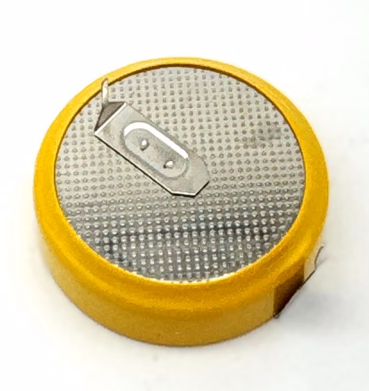 Batteria CMOS per BIOS RTC, compatibile con CR2032H3B, con distanza tra i pin di 20 mm