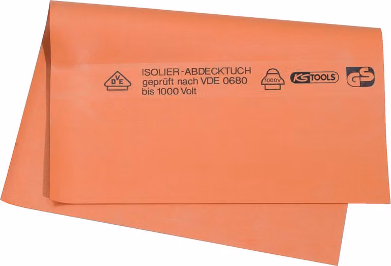 KS TOOLS Telo di copertura in gomma con isolamento protettivo, spessore 1,0 130 mm - 117.1651
