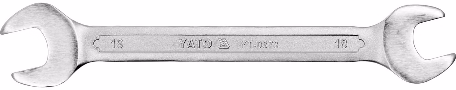 Chiave a bussola doppia 18 x 19 mm, con teste lucide