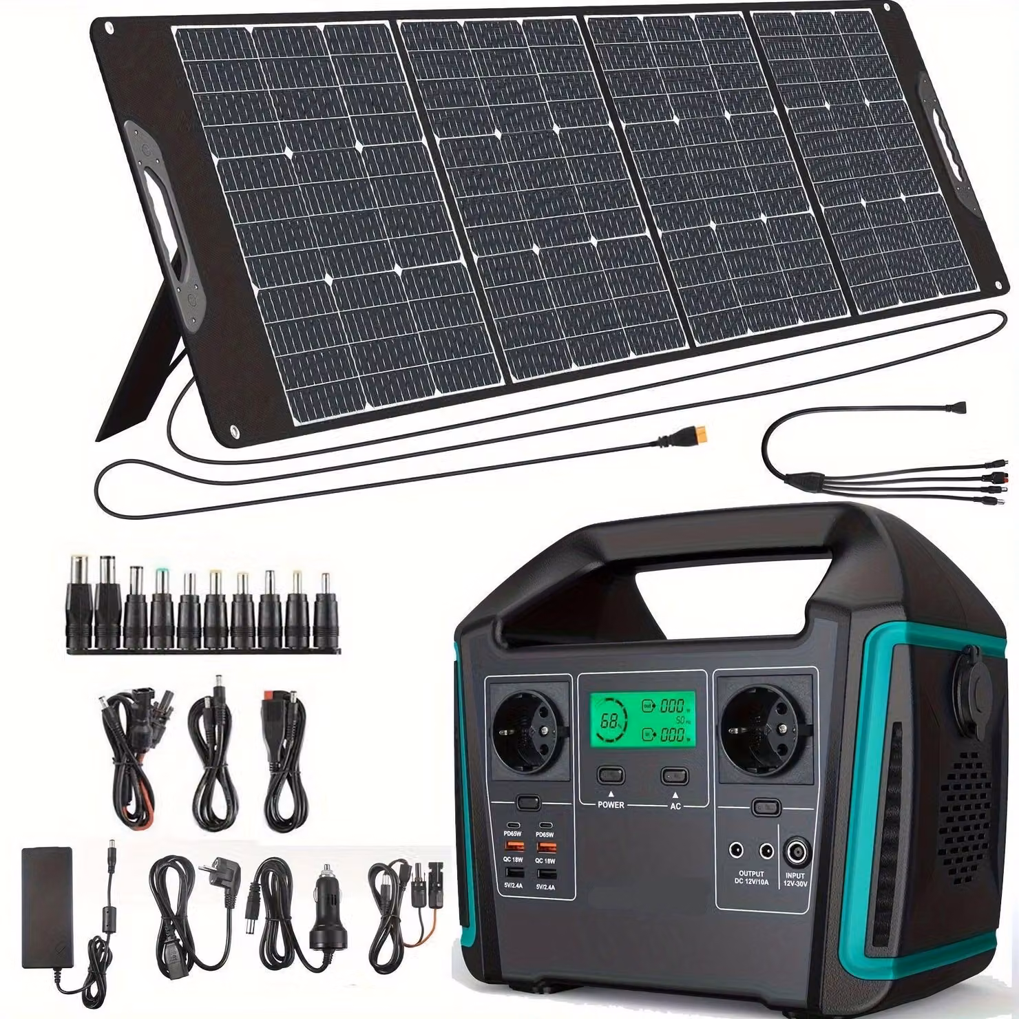 Centralina portatile – Batteria mobile – Alimentazione di emergenza – Batteria per campeggio – Capacità di 725 Wh